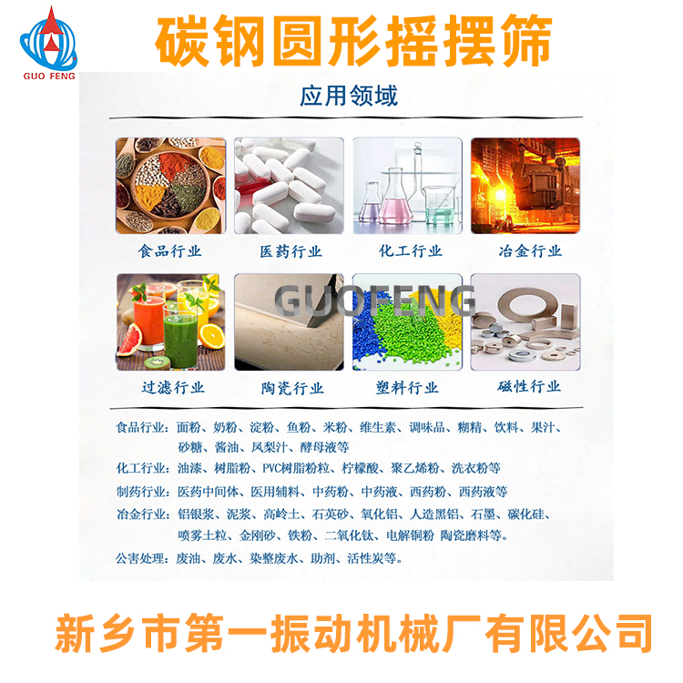 圆形摇摆筛